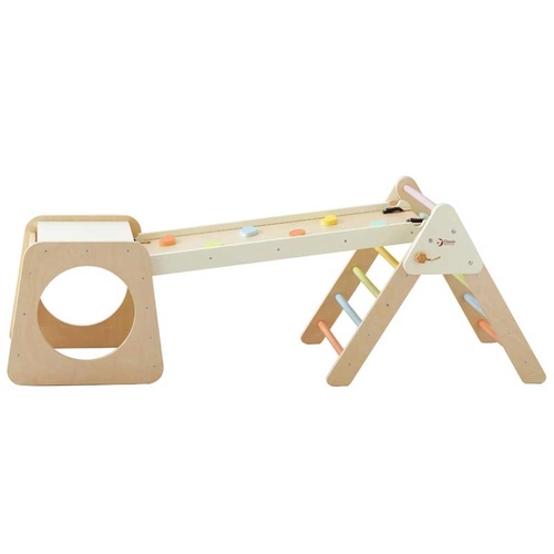 Детски сгъваем дървен комплект за катерене 5 в 1 PAT74037