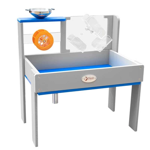 Детски сензорен игрален комплект с вода и пясък от дърво PAT74038