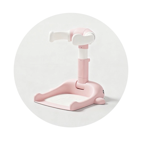Розовa помощна стойка за къпане на бебе с опора Китче PAT74042