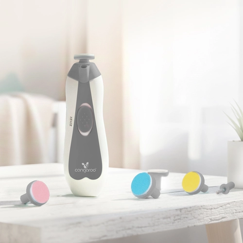 Сива електрическа пила за нокти за бебе Nailina PAT74125