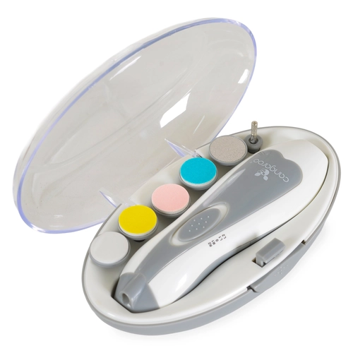 Сива електрическа пила за нокти за бебе Nailina PAT74125