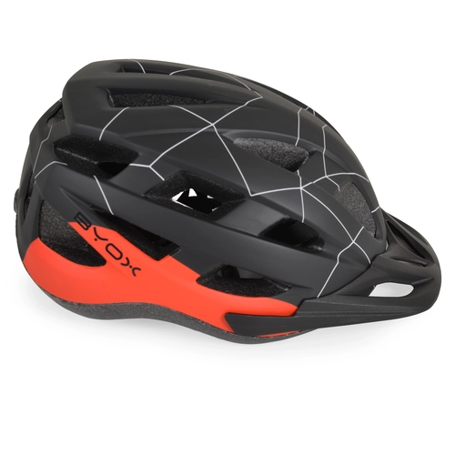 Детска черна предпазна каска за велосипед Y48 M (54-58 cm) PAT74130