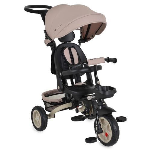 Детска бежова триколка с 3-точков предпазен колан Explore PAT74146