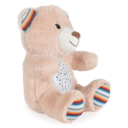 Детска нощна лампа и прожектор с бял шум Lulo Bear PAT74252