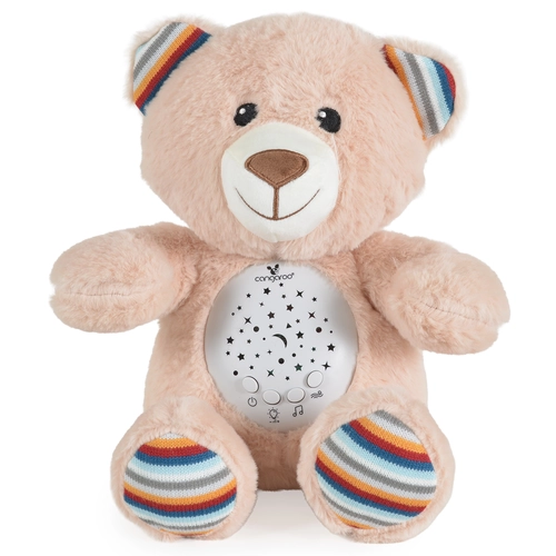 Детска нощна лампа и прожектор с бял шум Lulo Bear PAT74252