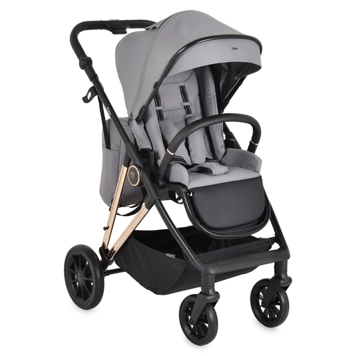 Бебешка сива комбинирана количка Merci 3 in 1 Stone-gray PAT74286