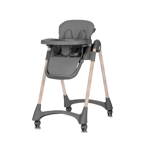 Детско тъмно сиво столче за хранене Candy Shop PAT74295