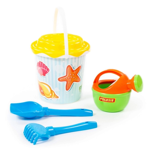 Детски жълт плажен комплект (5 части)  PAT74344