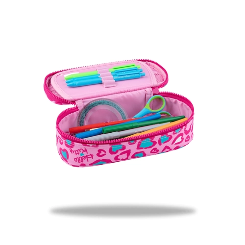 Детски розов ученически несесер Campus Hello Kitty Pink PAT74651