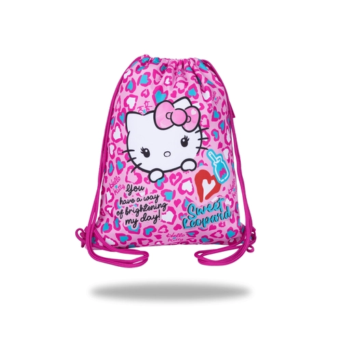 Детска розова спортна торба Beta Hello Kitty Pink PAT74652