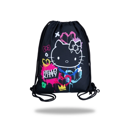 Детска спортна торба Beta Hello Kitty Neon Black PAT74658