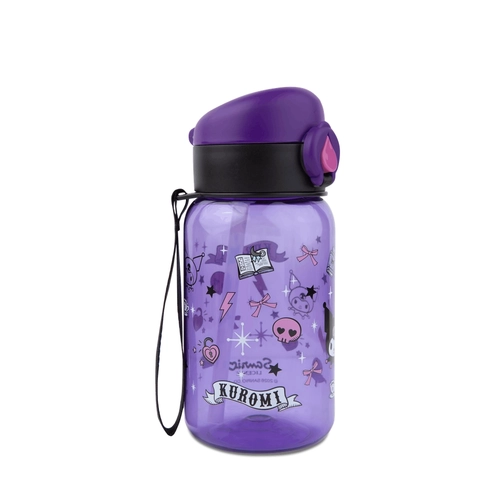 Лилава детска бутилка за вода Hugo 500 ml Kuromi_1 PAT74669