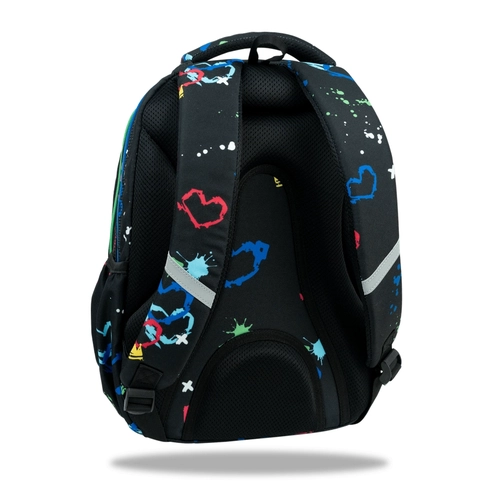 Ученическа детска раница Fast Hello Kitty Neon Black PAT74766