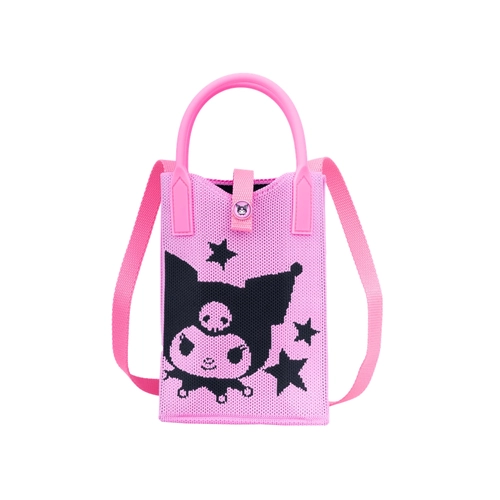 Розова детска чантичка за рамо Kuromi Pink PAT74834