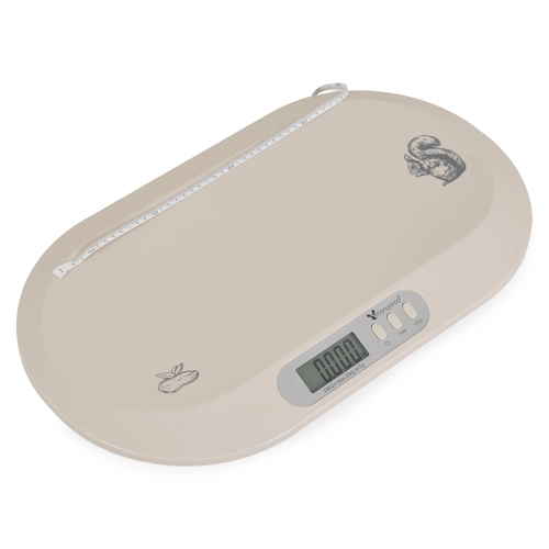 Сива електронна везна за бебета Peanut grey PAT74836