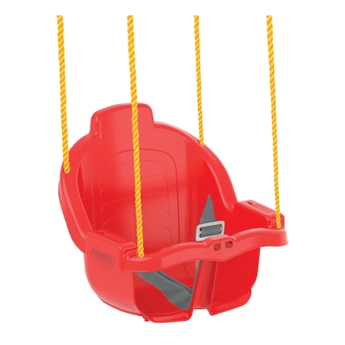 Червена детска люлка с въжета Comfort 07946 Red PAT74900
