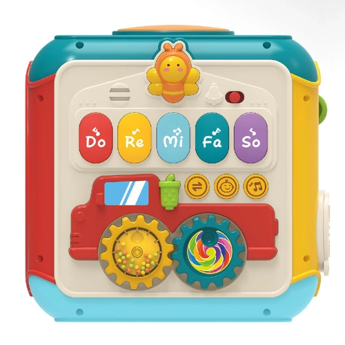 Бебешка музикална играчка Активен музикален куб PAT74947