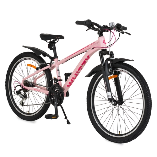 Розов детски велосипед със скорости 24 цола Whizzy pink PAT74962