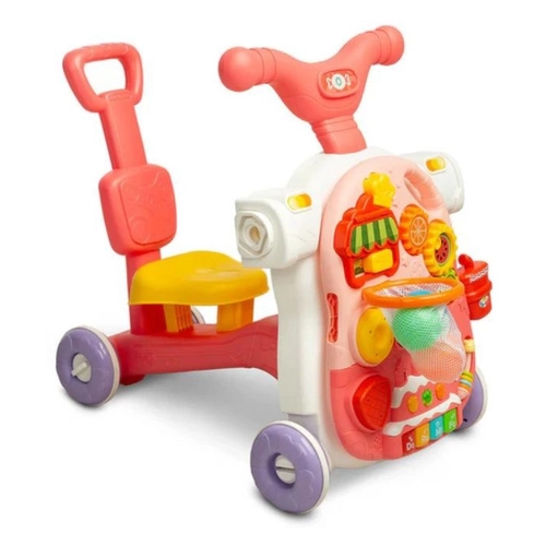 Бебешка играчка за прохождане 5в1 Modo-HE0813 pink PAT74978