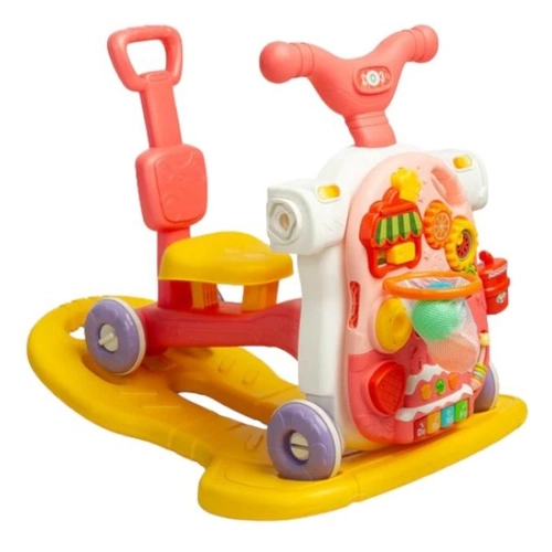 Бебешка играчка за прохождане 5в1 Modo-HE0813 pink PAT74978