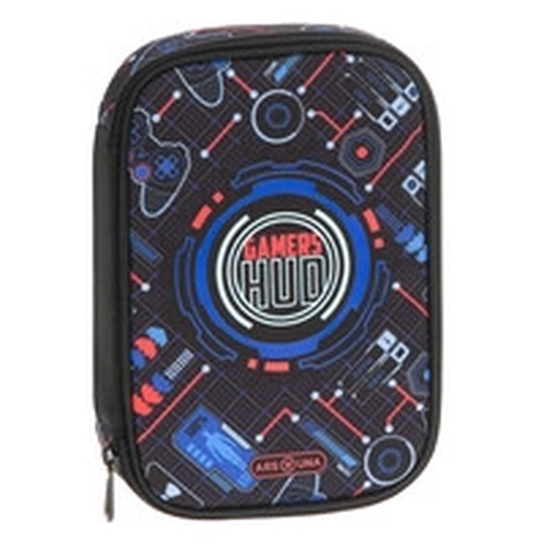 Ученически детски несесер с 1 цип на 2 нива Gamers HUD PAT75080
