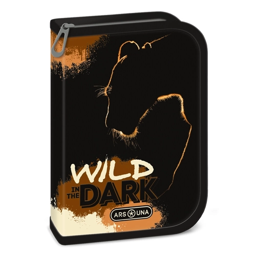 Ученически пълен детски несесер с пoсобия Wild in the dark PAT75085