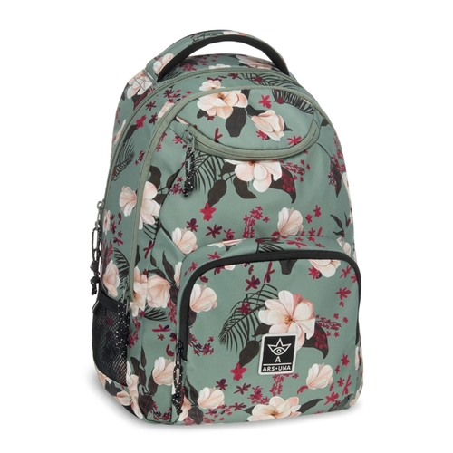Детска ученическа раница AU-6 Flowery green PAT75096