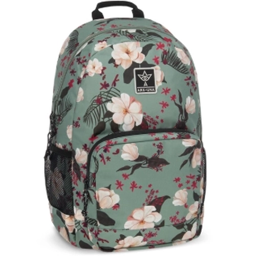 Ученическа детска раница AU-14 Flowery green PAT75097