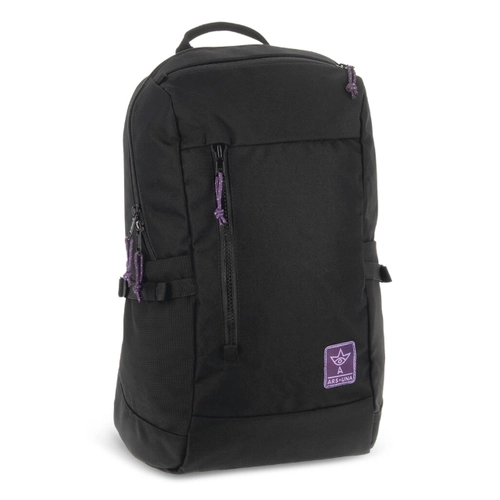 Ученическа детска раница AU-17 Girl Black-Violet Cordura PAT75109