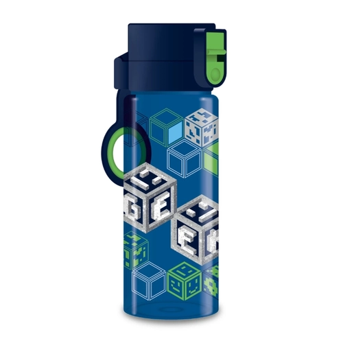 Синя детска бутилка за вода 475 ml BPA free Geek PAT75133