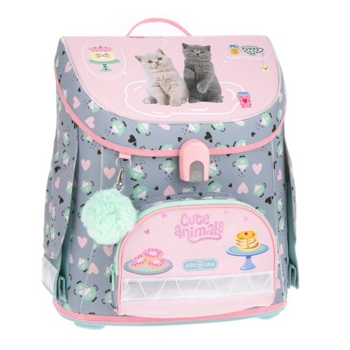 Детска ученическа раница тип кутия Compact Tea party PAT75181