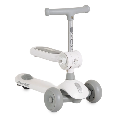 Детска тротинетка с музикални ефекти 2in1 StreetPro grey PAT75210