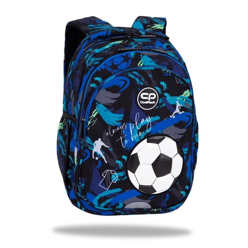 Ученическа детска раница с 2 отделения Jerry Football Navy PAT75243