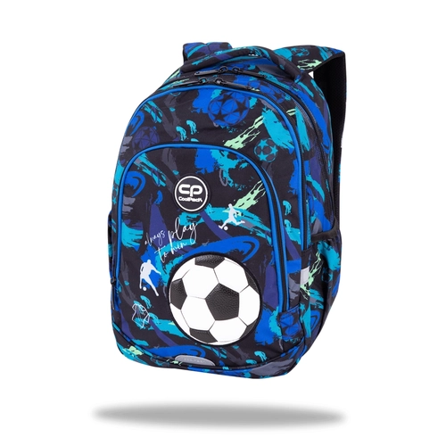Компактна ученическа детска раница Prime Pro Football Navy PAT75244