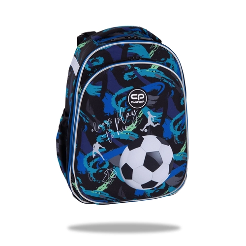 Ученическа детска раница с 2 отделения Turtle Football Navy PAT75247