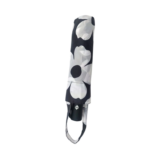 Черен детски чадър с декорация от бели цветя Flores Jasmine PAT75260