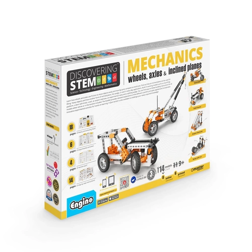 Детски конструктор STEM Mechanics Колела оси наклони равнини PAT75332