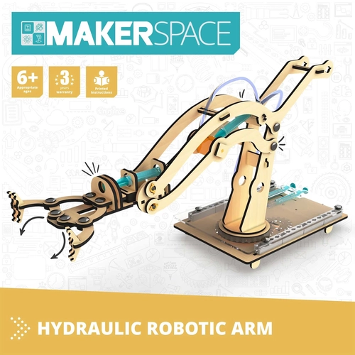 Конструктор Makerspace DIY Роботизирана ръка Хидравлична PAT75363