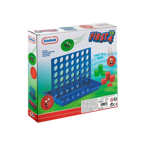 Детска настолна логическа игра 4 в редица Емоции PAT75446