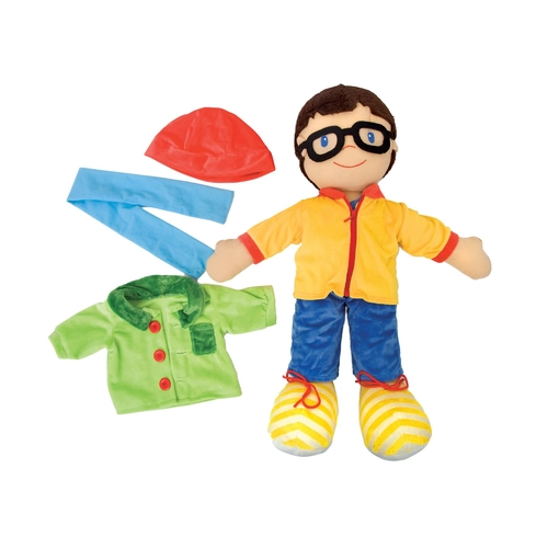 Детска кукла за игра момче с дрехи 75 cm PAT75535