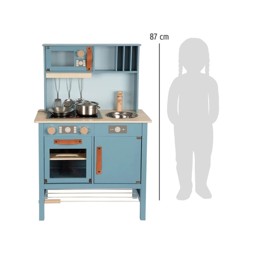 Детска дървена кухня за игра Tasty 57 х 28 х 87 cm PAT75608