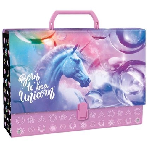 Детско куфарче с дръжка 10 см Unicorn 15 PAT76910