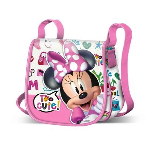 Детска розова малка чанта за рамо Minnie Too Cute PAT76919