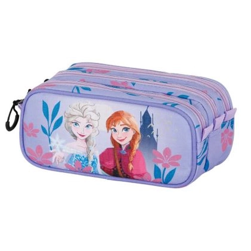 Празен ученически детски несесер с 3 отделения Frozen 2 Dear PAT76947