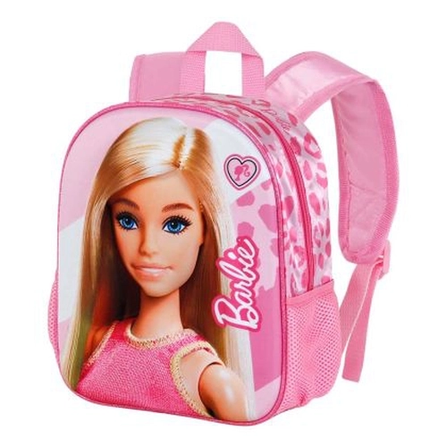 Розова 3D малка раница за детска градина Barbie Fashion PAT76949