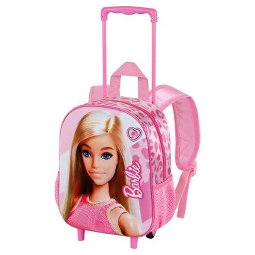 3D малка раница с колела за детска градина Barbie Fashion PAT76950