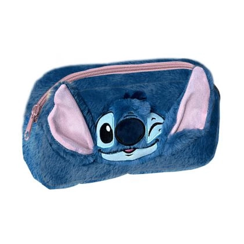 Детски 3D плюшен несесер с едно отделение и апликация Stitch PAT77008