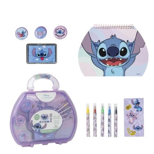 Детски творчески комплект с печати в куфарче Stitch PAT77010