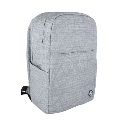 Сива детска раница 2 големи отделения One Smoke Gray PAT77070