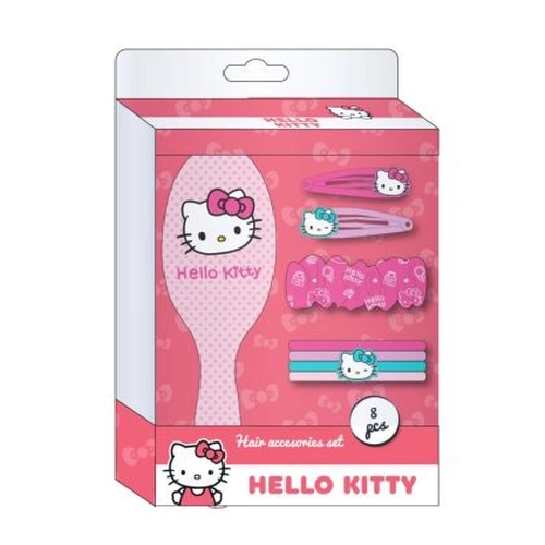 Детски комплект модни аксесоари с четка Hello Kitty PAT77126